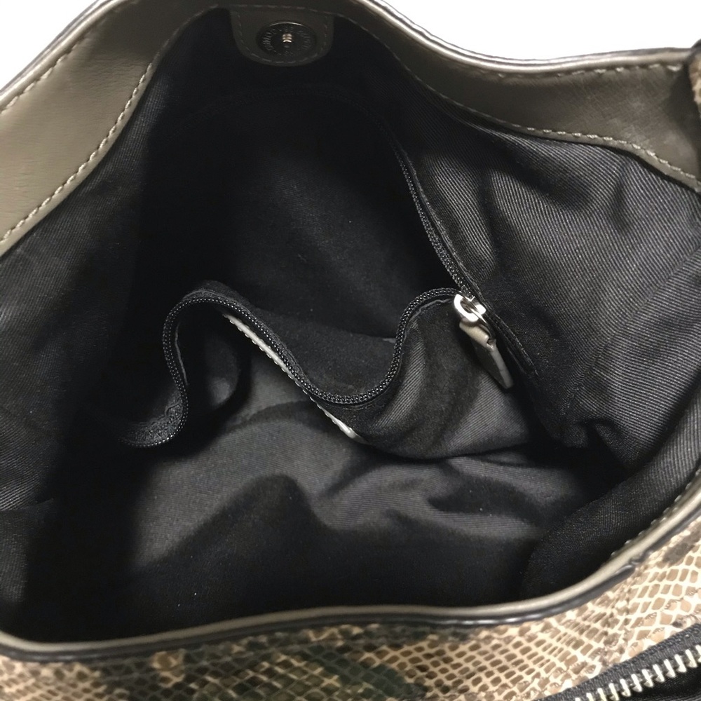 Coach Embossed Python Hobo/Satchel Purse - image 4